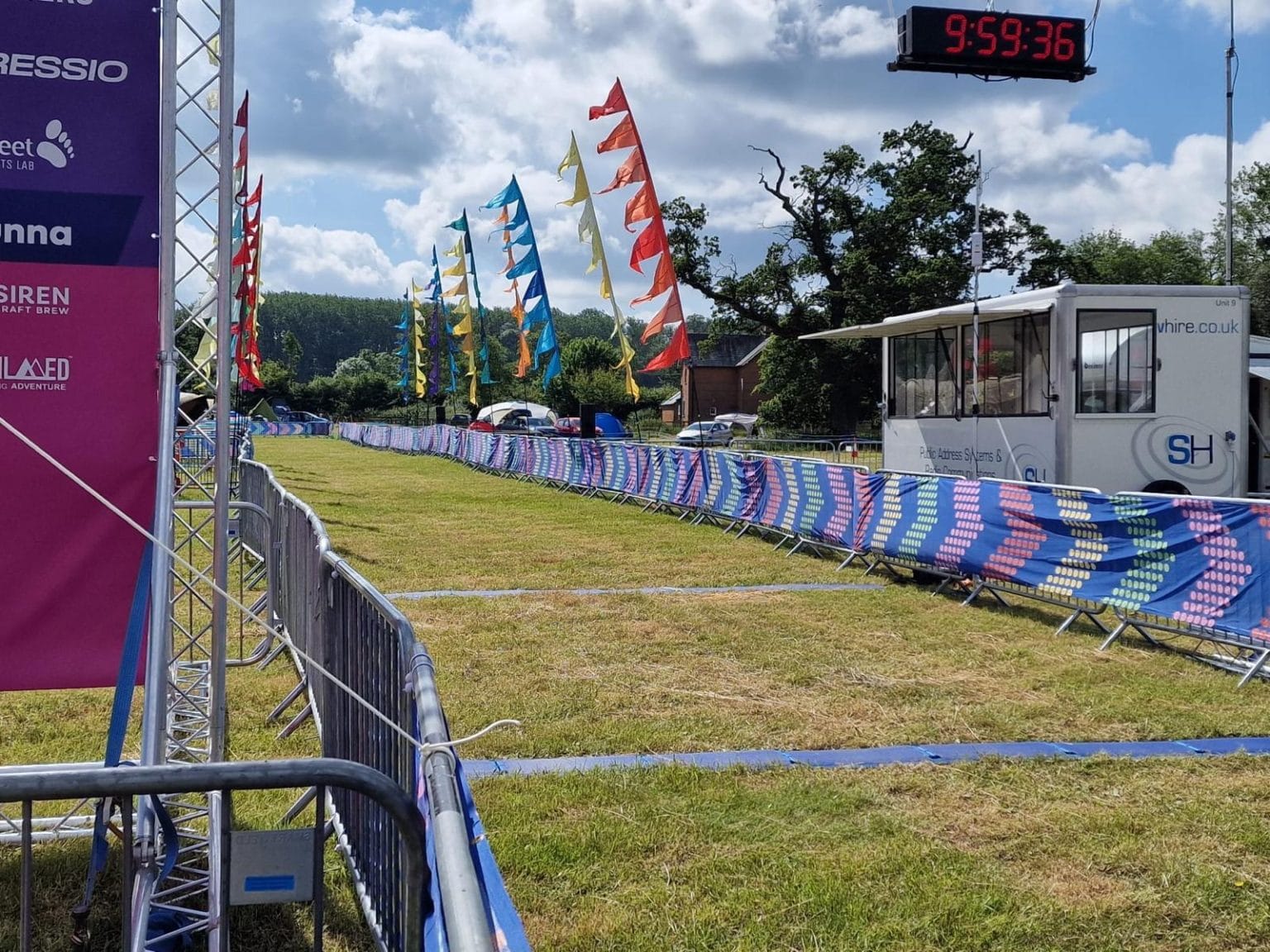 Half Marathon Finishing Line